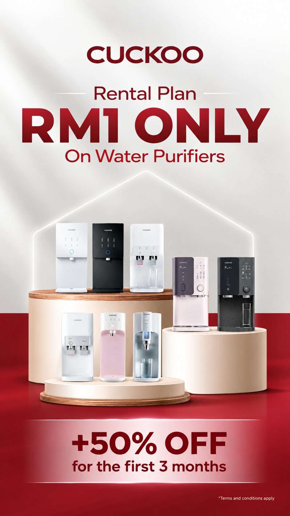 CUCKOO RM1 Water Purifier Promotion